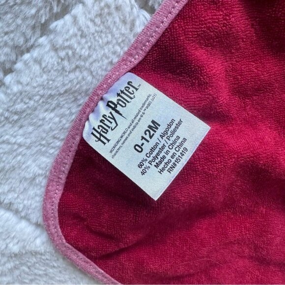 Harry Potter | Baby Unisex Bandana Bibs Three Pack | Size 0-12 Months - Picture 5 of 5